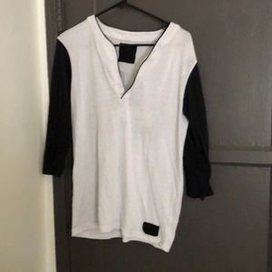 On the Byas Three quarter sleeve shirt